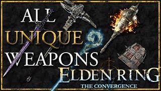 The Convergence Mod Beta 2.1 Update - All Weapons Showcase [Elden Ring]