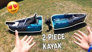 I BOUGHT a Reel Yaks TWO-PIECE Fishing Kayak (On The Water Review)