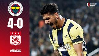 Fenerbahçe vs Sivasspor | 4-0 | Highlights | Super Lig 2024