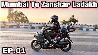 Zanskar Ladakh Ride Started 2023 | Mumbai To Ahmedabad | EP.01