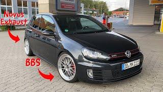 GOLF 6 GTI DSG Novus Exhaust Sound Tuning,Mod List & Acceleration