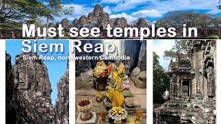  The ruin Temples in Siem Reap | Bayon temples | Chau Say Tevoda | Ta Nei | Cambodia