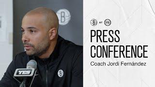 Jordi Fernández Postgame Press Conference vs Detroit