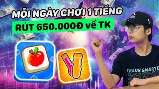 TOP 2 APP Chơi Game Kiếm Tiền Online - Mỗi ngày chơi 1 tiếng, rút 650k về tài khoản mới nhất 2024