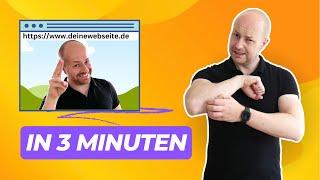 Schnell und einfach: Bau dir deine Webseite in 3 Minuten mit Hostinger‍