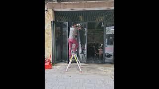 [부천문수리]부천시 중동에 위치한 폴딩도어 접이문 수리를 소개하겠습니다.