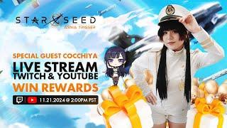 [Starseed: Asnia Trigger] First Live Stream with Evan & Coco