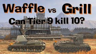 WOT Blitz Face Off || WT auf Pz. IV vs Grille 15