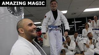 Eduard Todor AMAZING MAGIC at Sorriso Brazillian Jiu Jitsu Club