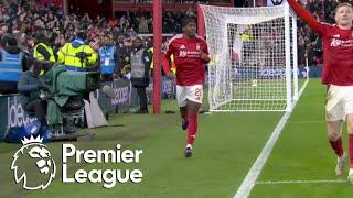 Anthony Elanga's 93rd-minute goal puts Forest up 2-1 v. Villa | Premier League | NBC Sports