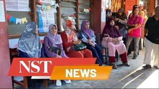 Mahkota by-election: Voters came out early to cast their ballots