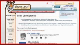 Postage Meter Labels | Color Coded Labels