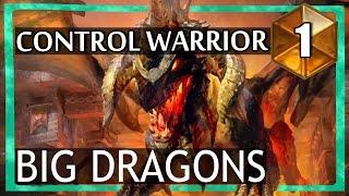 Hearthstone Control Warrior with big dragons  #1