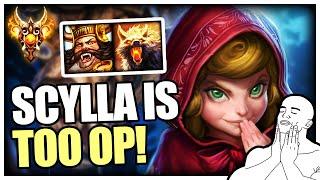 Scylla with this build is SO OP!!! - Ranked Joust - Smite