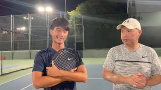 RETURN OF SERVE WITH COACH ANDREW GU