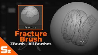 Fracture Brush: ZBrush All Brushes