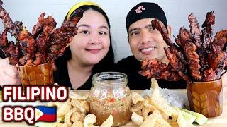 Filipino Street Food Ihaw Ihaw Overload Mukbang (Helmet, Isaw, Adidas, Betamax) @MotherShingoo