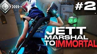 I WIN A 4 vs 5!? - JETT MARSHAL TO IMMORTAL EP2