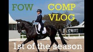 COMP VLOG!! 1st Horse Trials of the Season: Dressage Day