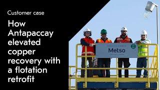 Glencore Antapaccay elevates copper recovery with Metso's flotation retrofit