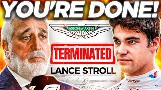 Lance Stroll in SERIOUS TROUBLE After Aston Martin's HUGE BOMBSHELL!