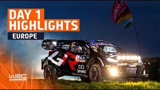 Day 1 Highlights | WRC Central European Rally 2024