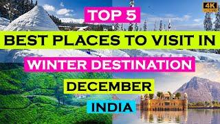 5 Best Place To Visit In January In India | Winter Destination In India #january