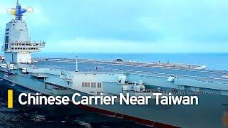 China's Liaoning Aircraft Carrier Spotted Near Taiwan｜TaiwanPlus News