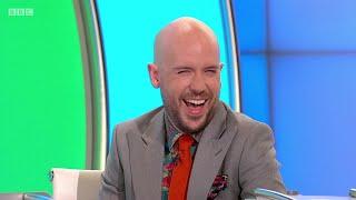 Does Tom Allen keep a folder of his flattering photos for the police? - Would I Lie to You?