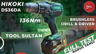 FULL TES | HIKOKI DS36DA DRILL & DRIVER MULTI VOLT!!!