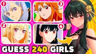 Guess the ANIME by 4 GIRLS Pictures  Otaku Quiz 