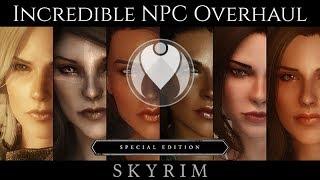 INCREDIBLE AND REALISTIC NPC MAKEOVER COMPARISON | Skyrim SE Ultra ENB Graphics