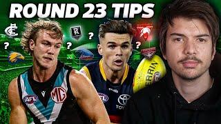 Round 23 AFL Tips + Predictions 2024