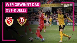 FC Energie Cottbus – SG Dynamo Dresden, Highlights mit Live-Kommentar | 3. Liga | MAGENTA SPORT