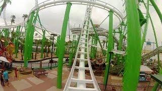 Desert Storm front seat on-ride HD POV Castles n' Coasters