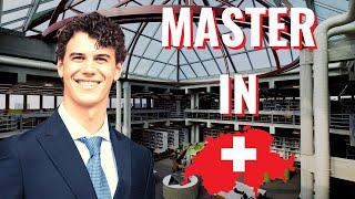 COME FARE UN MASTER IN SVIZZERA!  insieme ad @andrea_zanon  da St Gallen