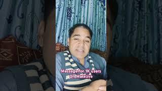 Message for Matelive users about 1k followers completed #matelive #apps #earningapp #tiktok #reels