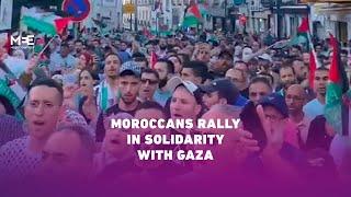 Protests erupt in Tangier after Morocco allows Israeli warship to dock