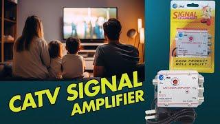CATV Signal Amplifier | Cable Tv Signal Boosters | Tv Signal Booster