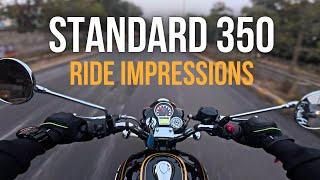 The Bullet 350 Standard Ride Impressions | This or Battalion Black? | Motorxone