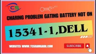 #dell  Charing problem gating battery not on ,15341-1/91N85 #riparing #motherboard #chiplevel #work