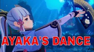 Ayaka Dances For The Traveler【Genshin Impact】