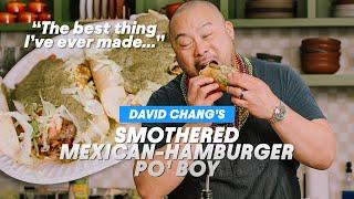 How To Make A Smothered Mexican-Hamburger Po' Boy, with David Chang | Thursday Night Football