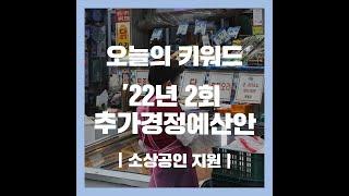 [오늘정책] 2022년도 2회 추가경정예산안 ㅣ 소상공인 지원