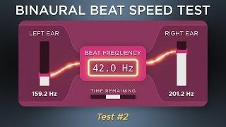 How fast is YOUR brain? Take the binaural beat speed test!