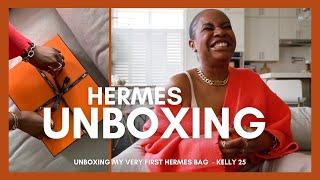 UNBOXING MY VERY FIRST HERMES KELLY BAG! | STORY TIME