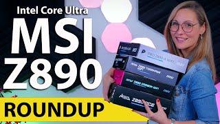 New MSI Z890 Motherboard Line-up - Core Ultra 2 Series Ready