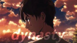 eren & mikasa [AMV] - dynasty (with lyrics)