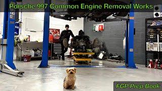 Porsche 997 Common Engine Removal Works - FGP Prep Book EP53