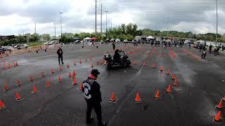 2021 Nova Motorcycle Rodeo novice speed runs.